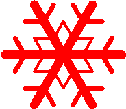image - Red snowflake drawn on an Access report by VBA